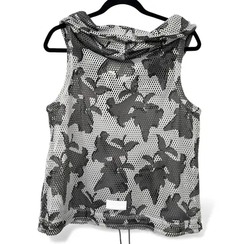 Stella McCartney NWT Adidas by | L | Top Vest Activewear Hoodie Mesh Camo women