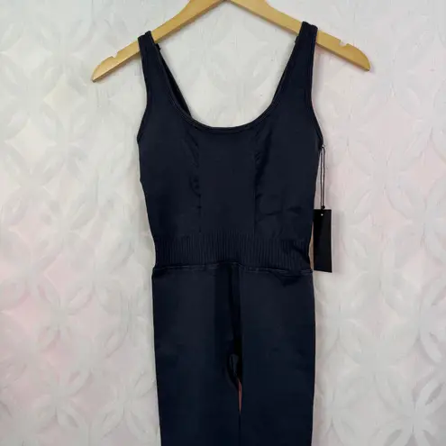 Savvi Beth Seamless Black Charcoal Bodysuit Size XS NWT