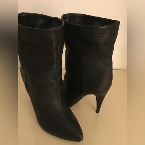 Loeffler Randall Loeffler Randal women black leather boots Us 6 Euro 36