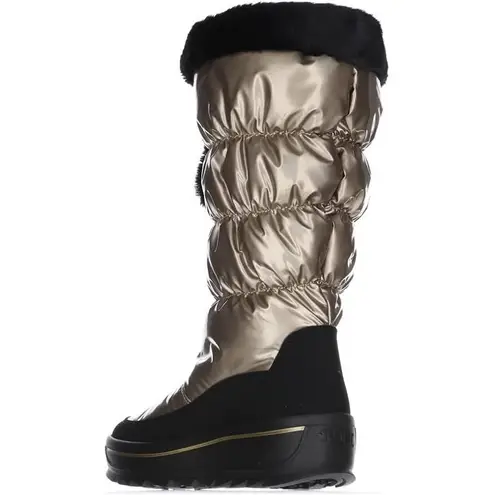 Pajar Women's Toboggan 2.0 Gold Stellare Tall Winter Boot Size 9 New