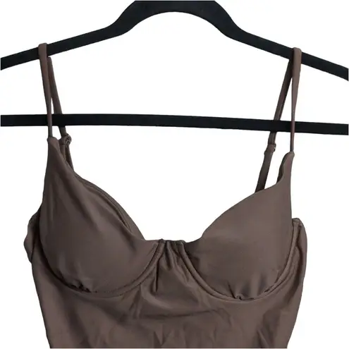 ANDIE Luna One Piece Espresso (Brown) Swimwear Bathing Suit Size S New