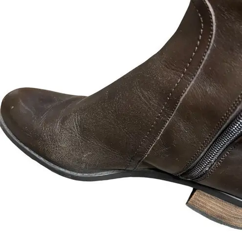 Audrey Brooke Audrey Brooke Women's Brown Leather Knee High Riding "Tony" Boots Size 7