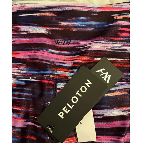 Peloton Leggings Athleisure Women Size M Wear It To Heart Leggings Mid Rise NWT
