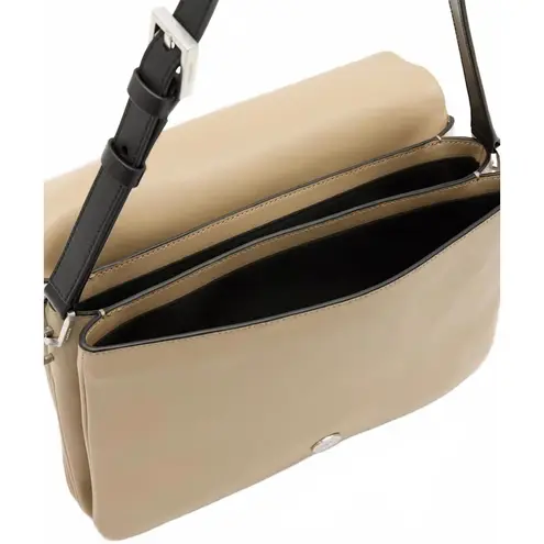 ALLSAINTS Ondine Leather Shoulder Bag Mink Brown NWT