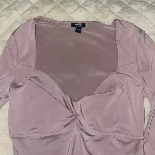 EXPRESS  Body Contour Rose Cross Body Suit