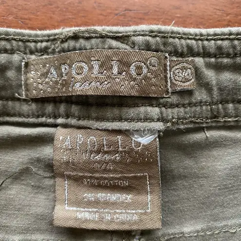 Apollo Brown Scrunch Jeans Size 4