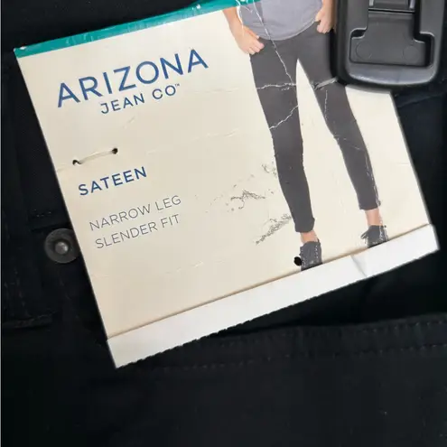 Arizona Jeans Arizona Jean Company Women's Classic Black Skinny Jeans, NWT, 9