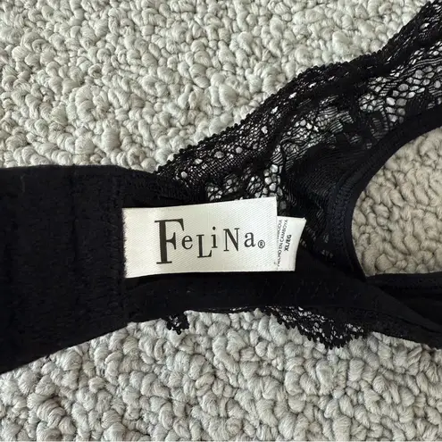 Felina Black Bra Intimates Sleepwear