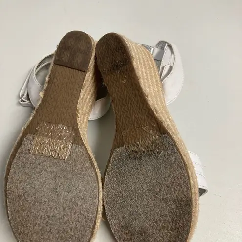 MICHAEL MICHAEL KORS,Women’s EspadrillesWedgeHeels White Size undefined