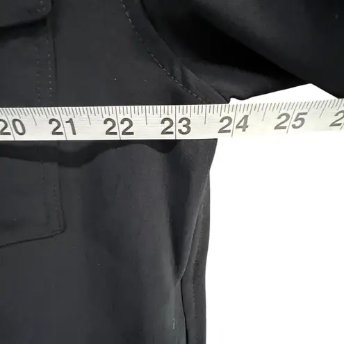 Aritzia Wilfred The Ganna Jacket Womens Large Black Shacket Button Front Pockets