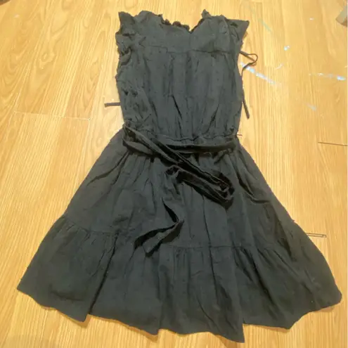 Sweet Wanderer 🏷️🏷️ black mini flowy dress ladies/junior Medium