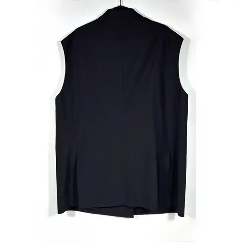 Balenciaga Garde-Robe Double Breasted Oversize Jacket Blazer Vest Black US 6 NWT