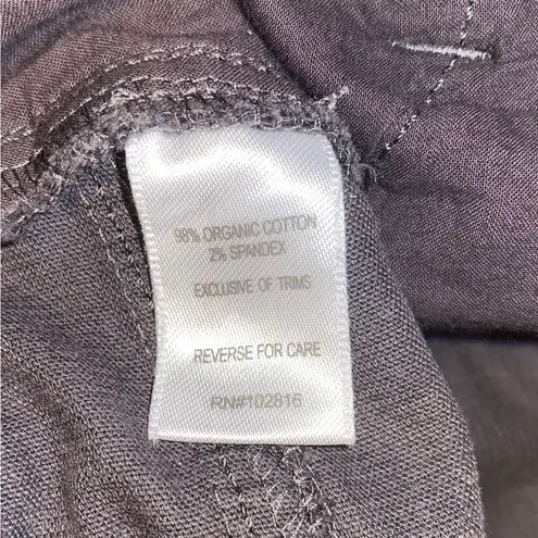 Garnet Hill Corduroy Button Fly Pants in Grey - size 14