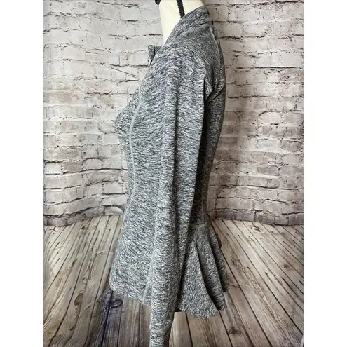 Beyond Yoga Grey Full Zip Jacket Stretch Soft Women’s XS