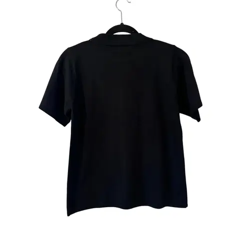 Jenny Black Beaded Embellished Cardigan Sweater Top Women's Small Holiday Y2K