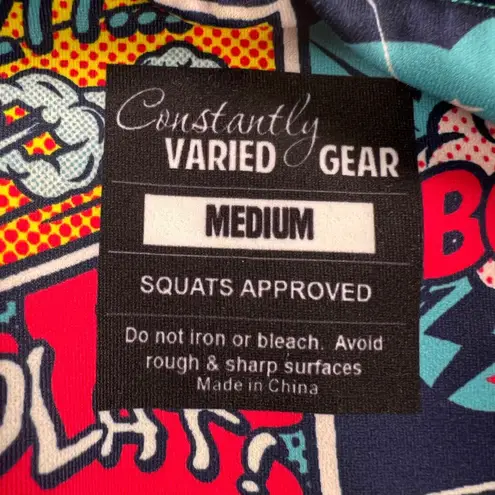 Constantly Varied Gear Knockout Squat Proof Leggings Cartoon Superhero Size M Size M