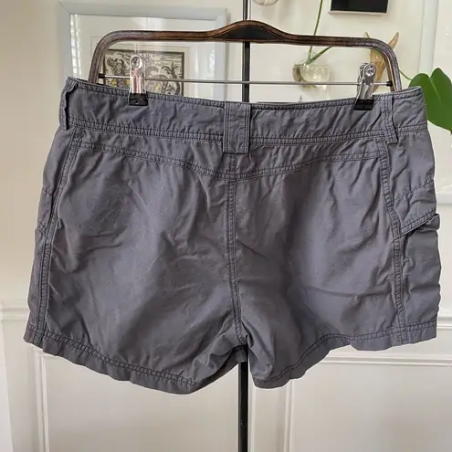 Marmot Dark Grey Flat Front Shorts 5” Inseam 8 M