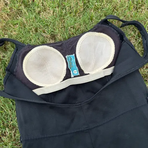 Catalina Vintage 60s Button Strap Low Back One Piece Swimsuit