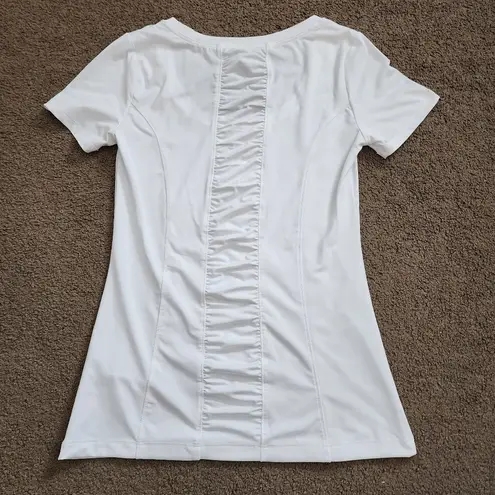 Forever 21 White S/S Athletic Top, Women's Small