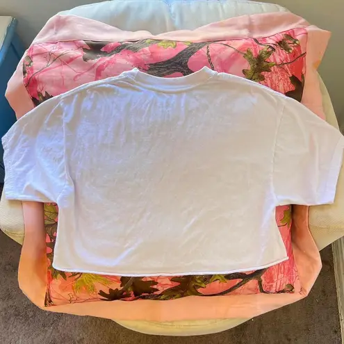 the smiths band tee crop top tshirt White Size L