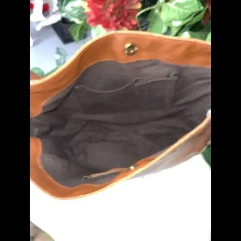 Raj Dark Caramel Tan Hobo Shoulder Strap Fringe Embroidery Beads Boho Hippie Bag