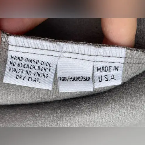 Planet by Lauren G Cropped Asymmetrical silver metallic jacket size 1 /large