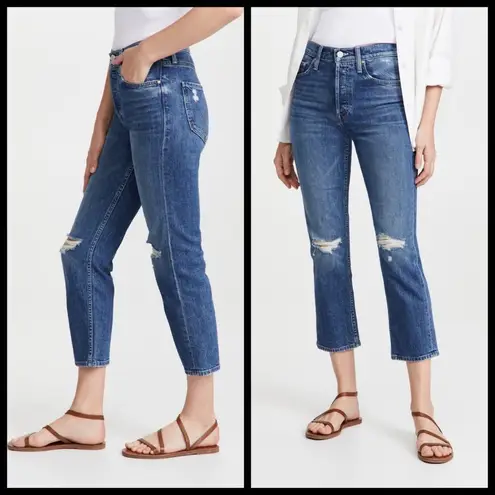 đź’•MOTHER SUPERIORđź’• Tomcat Jeans Playing With Scissors Cropped Straight Leg 28