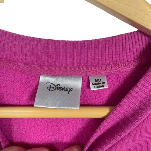 Disney Vintage  Winnie The Pooh Oversized Crewneck Sweatshirt in Pink Size M