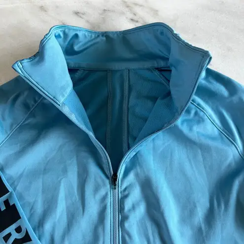 Under Armour  Women's Blue Long Sleeve‎ Full Zip Athletic Jacket Thumb Holes