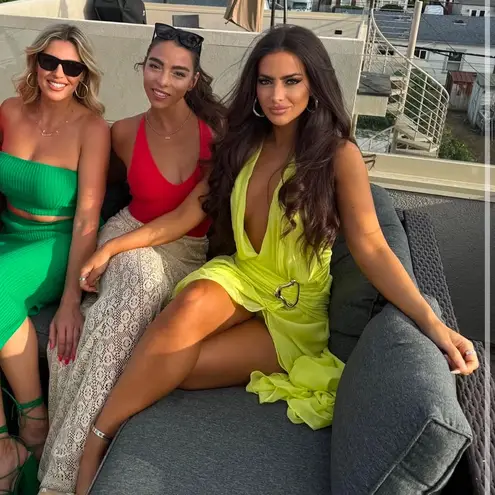 House Of CB  OLESSIA ACID LIME BACKLESS HALTER MAXI DRESS NWOT gown size S neon