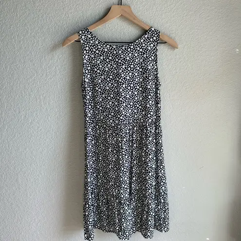 Sézane 💙✨Sezane Fifi Floral Navy Blue and White Tie Back Mini Dress