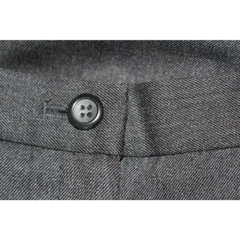 Pendleton 100% Virgin Wool Gray Tapered Pleated Trouser Pants Size 10