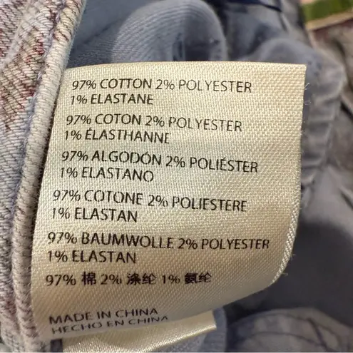 Pilcro And The Letterpress Anthropologie Slim Boyfriend Floral Jeans Women’s 29