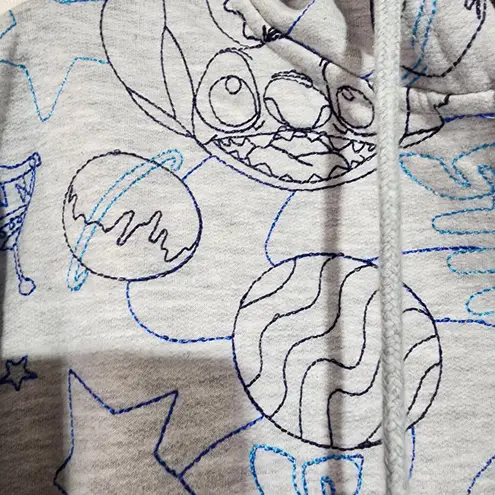 Disney  stitch outer space women's medium hoodie