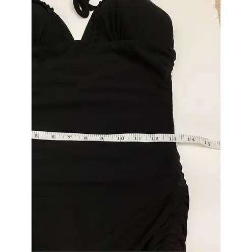 Robin Piccone New. black one piece swimsuit. Medium. Retails $179