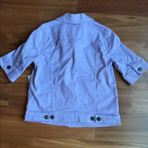 st. john's bay NWT denim jacket