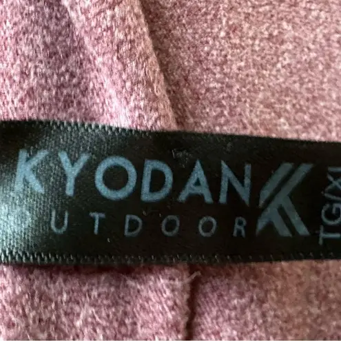 Kyodan Women’s  Outdoor Mock Neck Fleece Pullover Sweatshirt Size Extra Large EUC