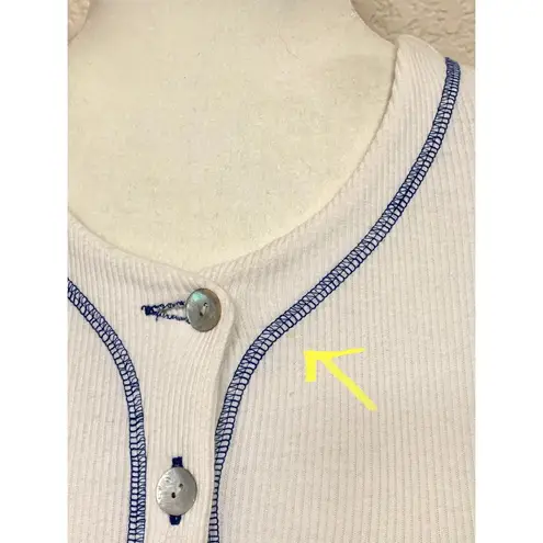 carole little Sport Petites Vintage 80s White Graphic Skirt Button Dress