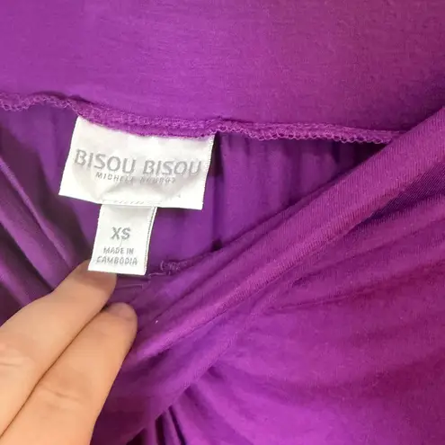 Bisou Bisou Vibrant Purple Maxi Skirt