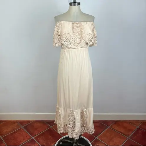 Nightcap Clothing Lily Dress in Nude