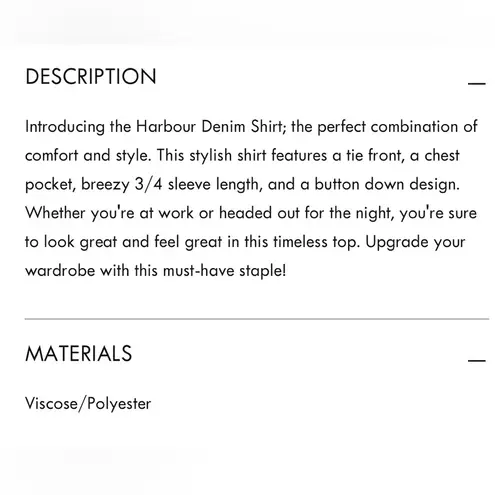 Coco + Carmen Harbor Tie Front Light Blue Ladies Top NWT!