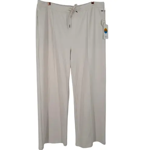 Vuori NWT Women's Compose Wideleg Pant Marshmallow Size XL Activewear Lounge