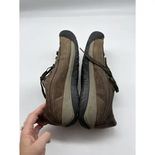 Keen Presidio II Brown Leather Lace Up Outdoor Athletic Sneakers Women’s Sz 9