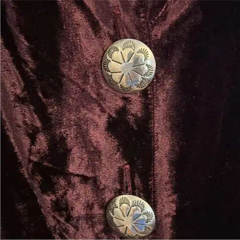 Double D Ranch crushed velvet jacket, and skirt set oversized