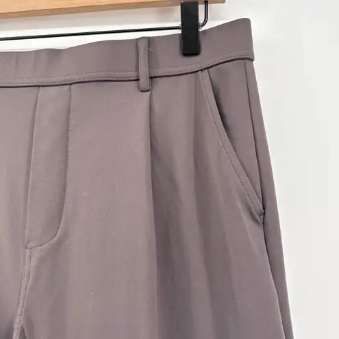 Halara Flex High Waisted Pocket Wide Leg Crepe Work Pants Petite Large