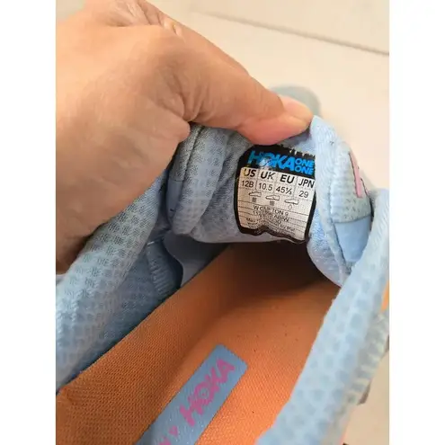 Hoka Clifton 9 Multi-colored (Airy Blue / Ice Water) Lace-up Sneakers