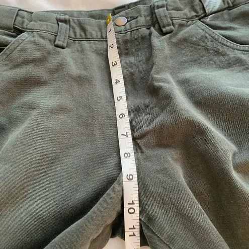 U. S. Forest Service Olive Green Jeans Straight Leg Sz 14