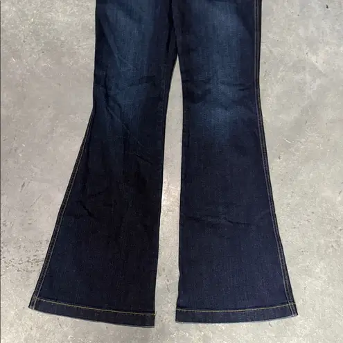 Spanx NEW  Flare Jeans, Midnight Shade Large