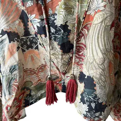 Chufy Cotton/Silk Puff Sleeve V