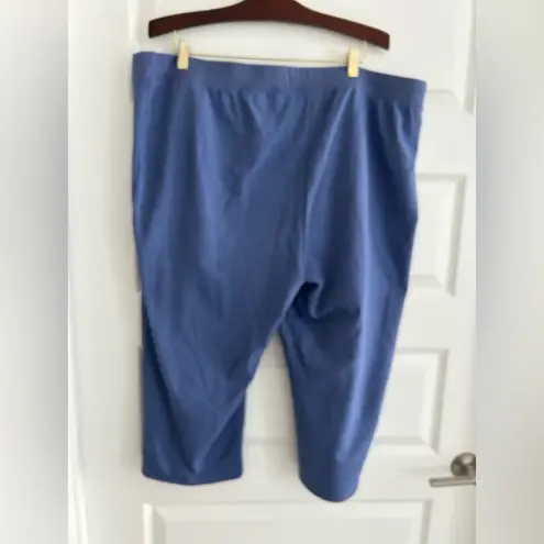 D and Co Active Cropped Pants Purple Size 2XP Petite